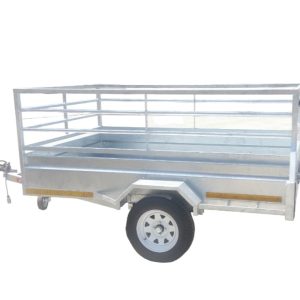 Unbraked single axle utility trailer